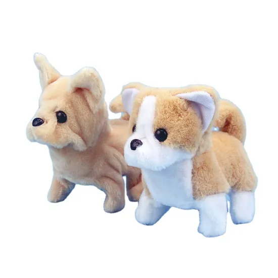 Baby dog toy cute electric dog creative pet animal multicolor customizable interesting cute pet dog  kids electric toy