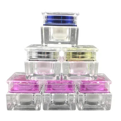 cosmetic packaging transparent cosmetic JAR