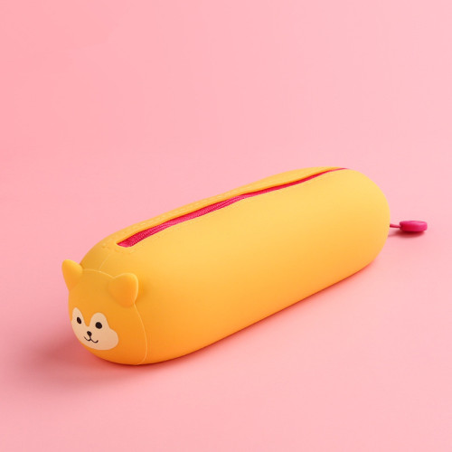 Silicone Soft Pencil Case Borsa da organizzatore Kawaii Set