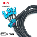 4-in-1 Male Female Rosenberger Mini Fakra Cable Connectors