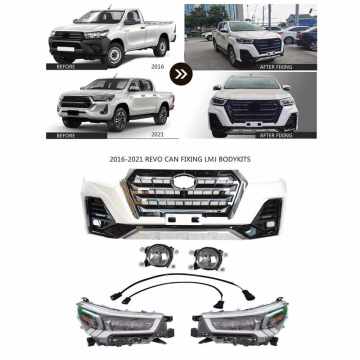 Hilux 2015-2017 RevO 2018-2020 Rocco Actualize Body Kit para accesorios 4x4