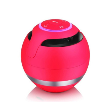 Mini Portable BT Speaker with Subwoofer - USB Round Bass Card Speaker Gift