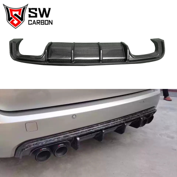 Diffusore posteriore in fibra di carbonio V per BMW X5M F85 X6M F86 2015-2018