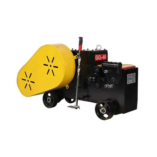 GQ 40A heavy-duty 400kgs rebar deformed bar steel bar cutting machine steel bar cutter