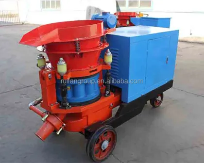 Concrete Injection and Spraying Equipment: Shotcrete and Dry-Wet Mix Machines