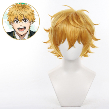 Orange Akihiko Nirei Cosplay Wigs for Men - Wind Breaker