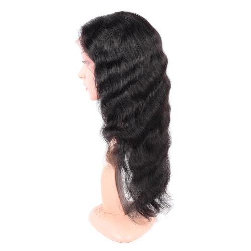 LONG SIZE UNPROCESSED BRAZILIAN HAIR WAVY PART LACE WIG