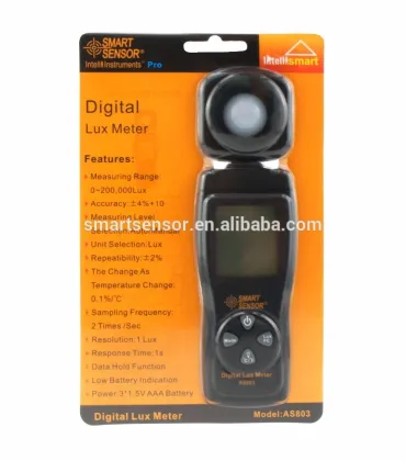 Digital Lux Meter AS803 (1-200,000 LUX ) Smart Sensor