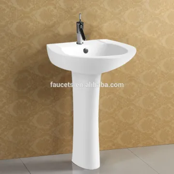 Grade AAA Floor Standing Ceramic Wash Hand Basin