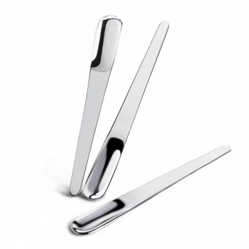 Silver Brass Stainless Steel Espresso Coffee Spoon - Coffee Dessert Spoon