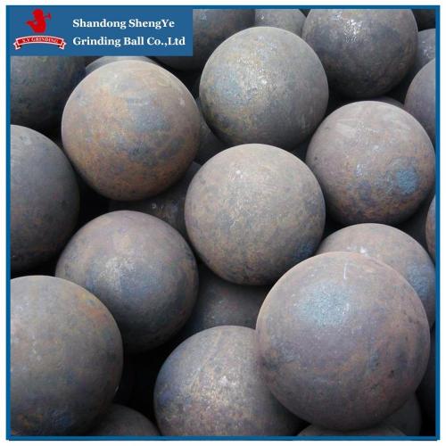 Large-size high-performance forged grinding balls
