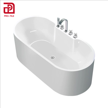 Factory Cheap White Bathroom Acrylic Bathtub