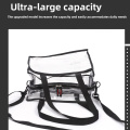PVC Fashion shoulder large capacity crossbody bag