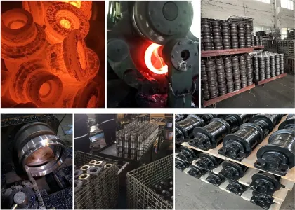 Yanmar Excavator Spare Parts: YB2101 Track Roller & Bottom Roller