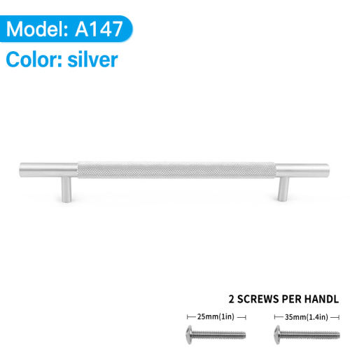 Satin nickel cabinet pull modern furniture handle pulls