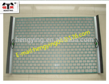Hook strip flat shale shaker screen FLC 500 697*1050mm PWP