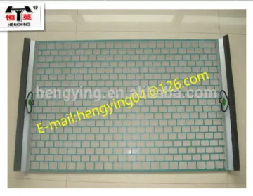 Replacement shaker screen with API certificate/ FLC 500 shale shaker screen