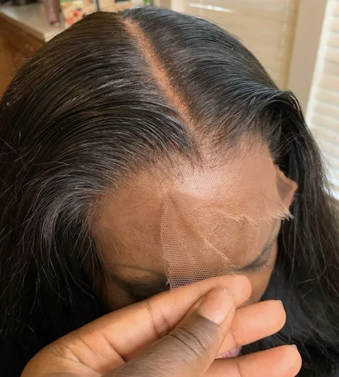 Wholesale Hd Transparent Deep Wave Frontal Cheap Closures,Swiss Hd Lace Deep Wave Frontal Vendor 13X6 With Bundle
