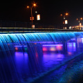 جسر الديكور RGB LED مصباح الجدار الغسالة