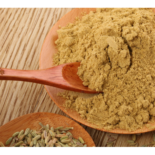 Delicious fennel powder used to make turkey