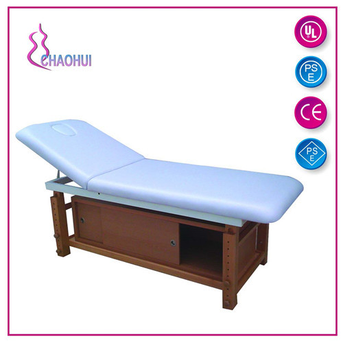 cama para terapia de masaje con almacenamiento