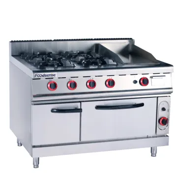 Commercial Kitchenware Gas Stove with Burner for Commercial Kitchen
