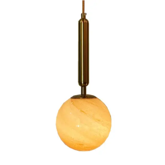 INSHINE Simple Bulb Aesthetically Metal Pendant Light