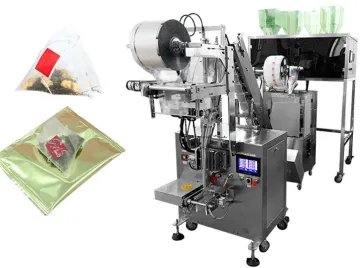 Inner/Outer Pyramid Tea Bag Packing Machine