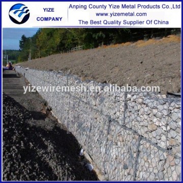 Hexagonal Gabion Box/ Welded stainless steel gabion basket