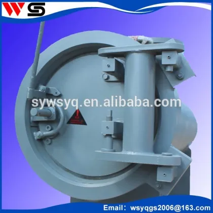 Auto clave doors lock ring quick opening end door closures