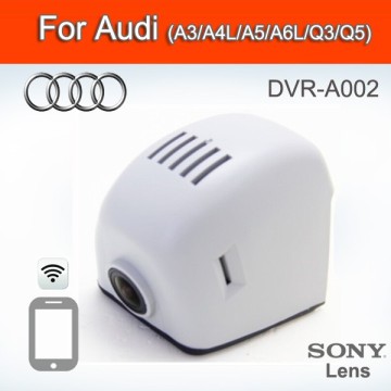 Wi-Fi Car DVR Camera Special for Audi A3 A5 Q3 Q5 etc - Sony Lens Hidden Black Box HD1080P WiFi CAM
