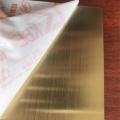 PLATE HL Gold SS316L # 1.2MM 4 &#39;X 8&#39;