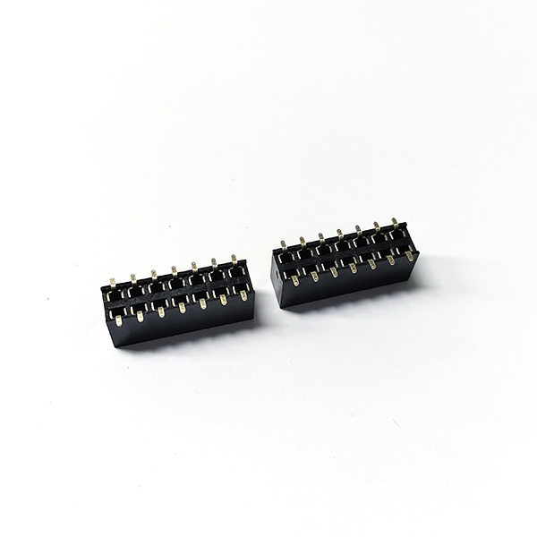 2.54mm double row female smt connector