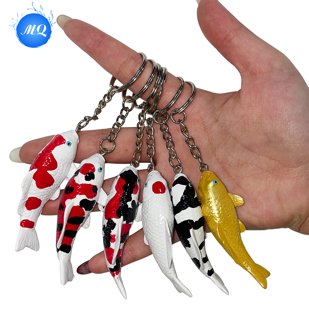 Keychain ikan koi yang beruntung untuk keberuntungan