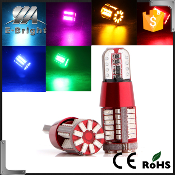 CANBUS 9-30V T10 3014 57smd 194 W5W LED For Side Turn Signals Clearance Lights