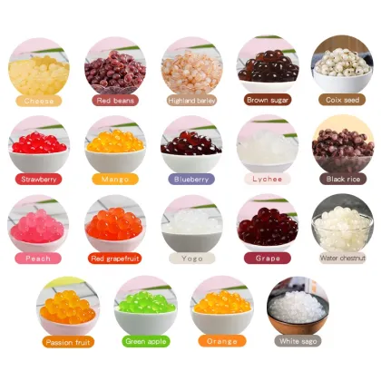 Red Grapefruit Flavor Popping Boba Pop Bubble Tea: Ingredients and Recipe