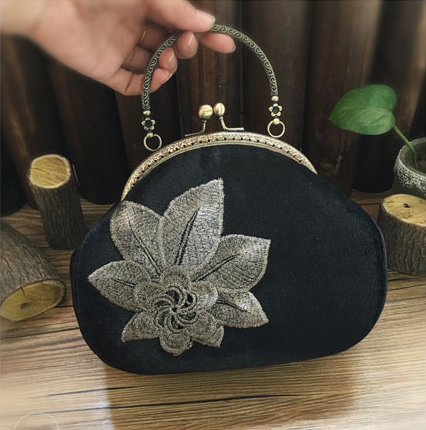 hand embroidered Handbag