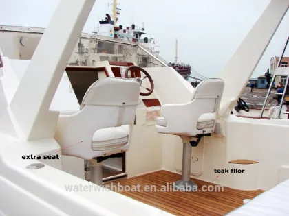 waterwish QD 20.5 CABIN fiberglass sea boat