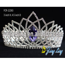 Rhinestone Pageant Full Round Crown