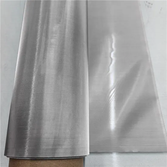 304, 316, and 316L Stainless Steel Filter Mesh: 40, 60, and 100 Micron Grades