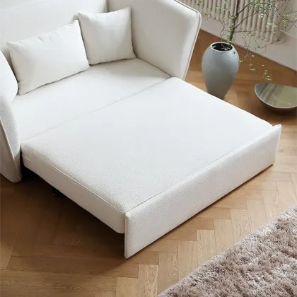 Folding Latex Sofa Bed with Two Lengths Option