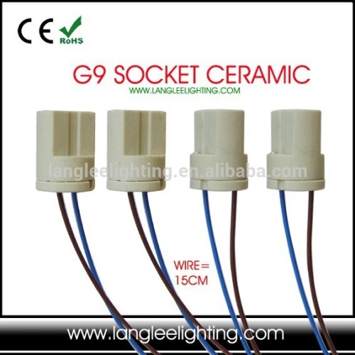 High Quality G9 Ceramic Lampholder Light Socket