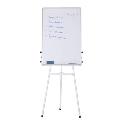Two Arms Iron Flip Chart Stand Tripod