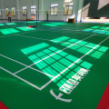 Tappetini da badminton in PVC per interni con certificato BWF