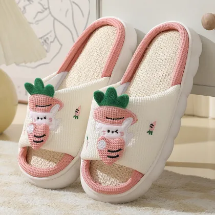 High Quality Cartoon Animals Carrot Slippers