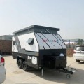 Lightweight Overland Travel Trailer with Tent and Bathroom