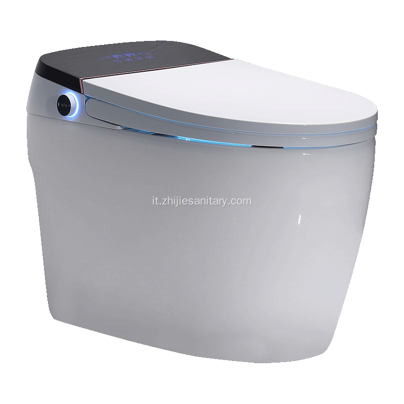 Risciacquo automatico con coperchio a chiusura smart toilet