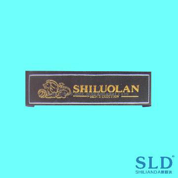 Woven label for children