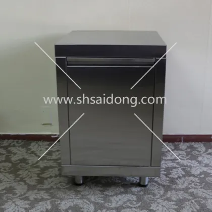 Excellent workmanship strong stainless steel drawer cabinet,storage cabinet,garbage cabinet