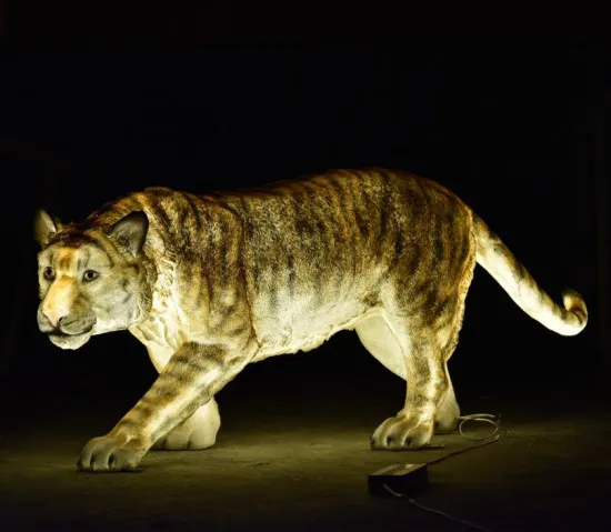 Simulated Siberian Tiger Lights